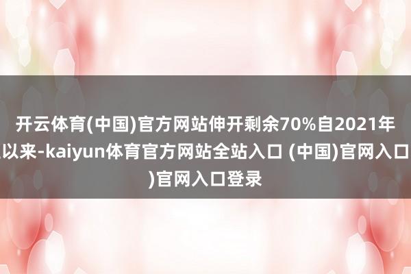 开云体育(中国)官方网站伸开剩余70%自2021年降生以来-kaiyun体育官方网站全站入口 (中国)官网入口登录