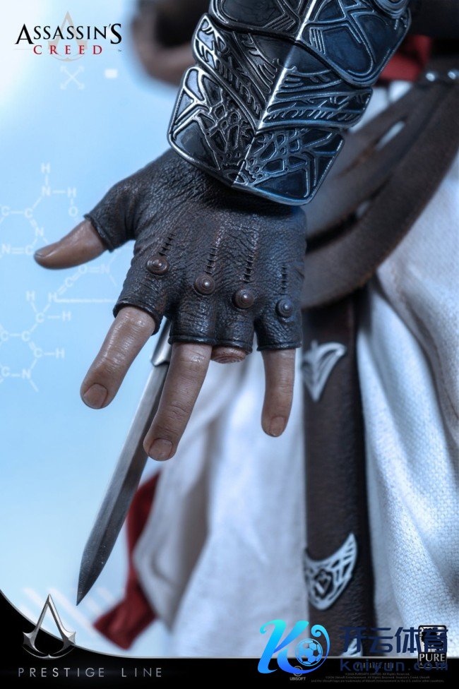 导师本东说念主来了！ PureArts发布《刺客信条》阿尔大半身雕像