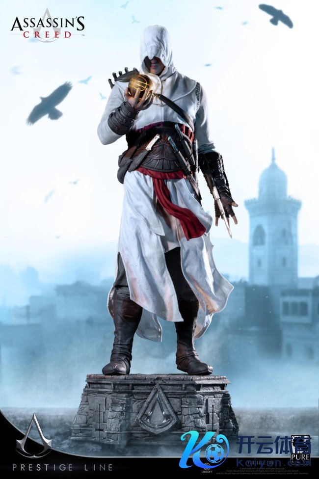 导师本东说念主来了！ PureArts发布《刺客信条》阿尔大半身雕像